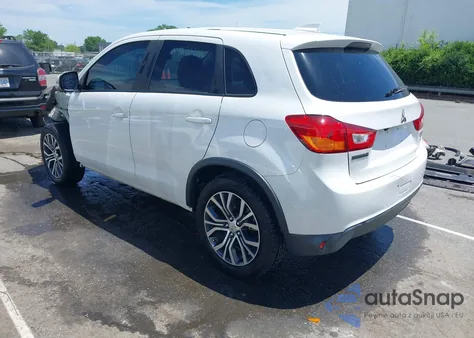 2017 Mitsubishi Outlander Sport 2.4 Se из США, поврежденный, VIN JA4AP3AW7HZ044566